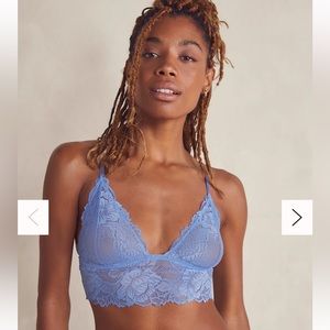 Free People Everyday Lace Longline Bralette